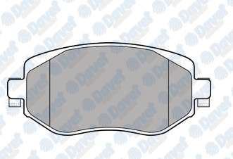 DELPHI LP3306 On Fren Balatasi Megane Iv 1.2 Tce-1.5 Dci 2016>